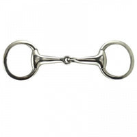 5.5" Hollow Mouth Eggbutt 22 mm snaffle -CLEARANCE