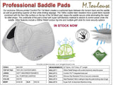 IRH Comfort Flo 3d Mesh Grip AP Saddle Pad - CLEARANCE