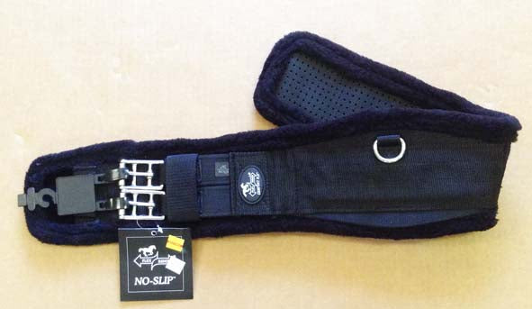 Toulouse Flex Rider No Slip Comfort Flo Dressage Girth with Fleece