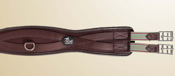 Toulouse Flex Rider Gel Hunter Jumper Girth with Dri-Lex