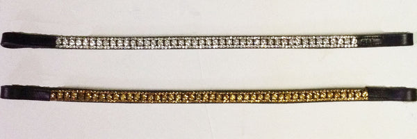 Classic Brow Bands- Clear Crystals