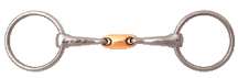 JP Loose Ring Copper Mouth Oval Link Snaffle