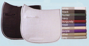 Velvet Quilted dressage pads