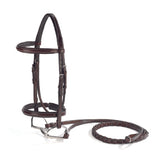 Vespucci Plain Raised Hunter Bridle